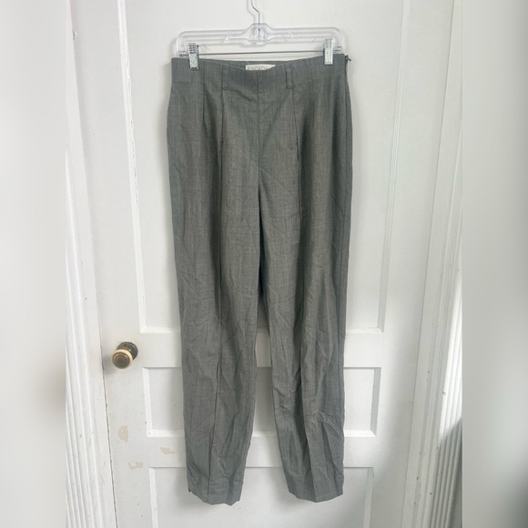 Escada Grey Wool Pants Size M $875 - Picture 1 of 3